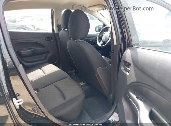 ML32AUHJ0MH007566 2021 MITSUBISHI MIRAGE Black Vista de la etiqueta del VIN