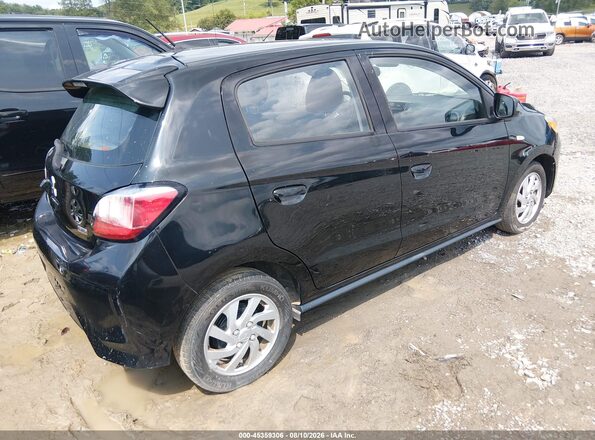 ML32AUHJ0MH009902 2021 MITSUBISHI MIRAGE Black Rear right
