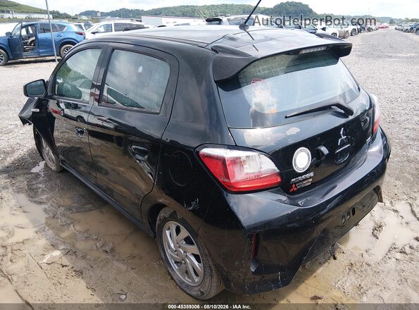 ML32AUHJ0MH009902 2021 MITSUBISHI MIRAGE Black Rear left