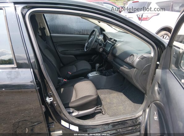 ML32AUHJ0MH009902 2021 MITSUBISHI MIRAGE Black Front interior view