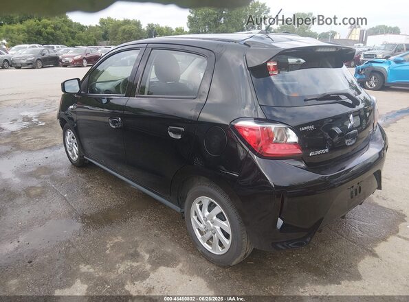 ML32AUHJ0NH001512 2022 MITSUBISHI MIRAGE Черный Задняя левая четверть