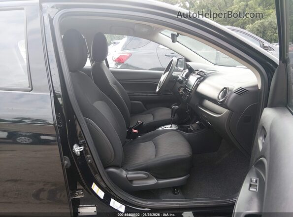 ML32AUHJ0NH001512 2022 MITSUBISHI MIRAGE Черный Вид салона спереди