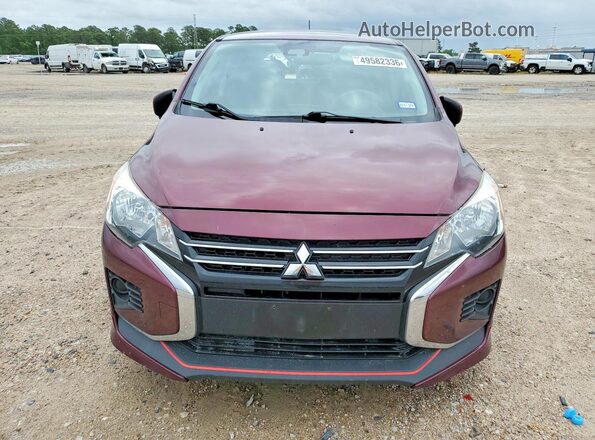 ML32AUHJ0NH007133 2022 MITSUBISHI MIRAGE Фиолетовый Вид спереди