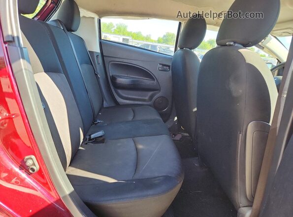 ML32AUHJ0RH002181 2024 MITSUBISHI MIRAGE Бордовый Вид задних сидений