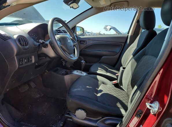 ML32AUHJ0RH002181 2024 MITSUBISHI MIRAGE Бордовый Вид салона спереди