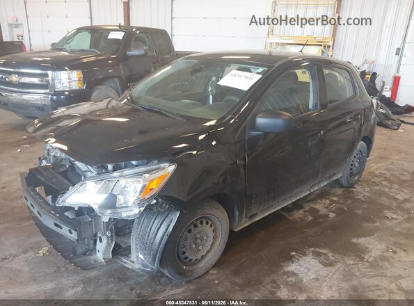 ML32AUHJ0RH005405 2024 MITSUBISHI MIRAGE Black Front left