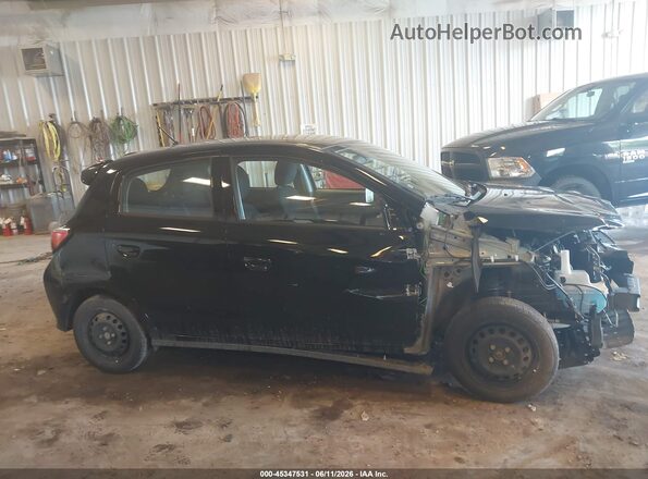 ML32AUHJ0RH005405 2024 MITSUBISHI MIRAGE Black Rear interior view