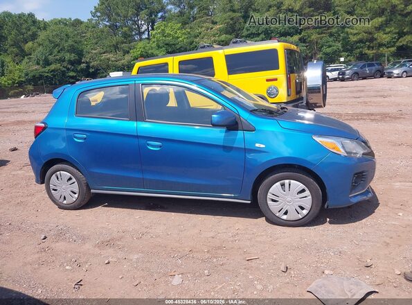 ML32AUHJ0RH008059 2024 MITSUBISHI MIRAGE Blue Սալոնի հետևի տեսք