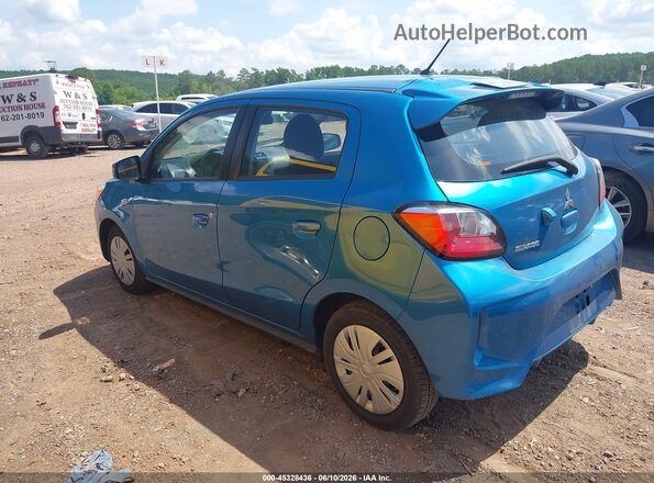 ML32AUHJ0RH008059 2024 MITSUBISHI MIRAGE Blue Սալոնի 360 աստիճան տեսք