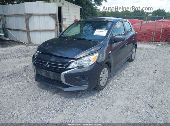 ML32AUHJ0RH024665 2024 MITSUBISHI MIRAGE Черный Передняя левая четверть