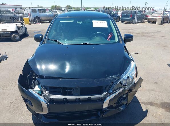 ML32AUHJ1NH006959 2022 MITSUBISHI MIRAGE Black Widok zestawu wskaźników