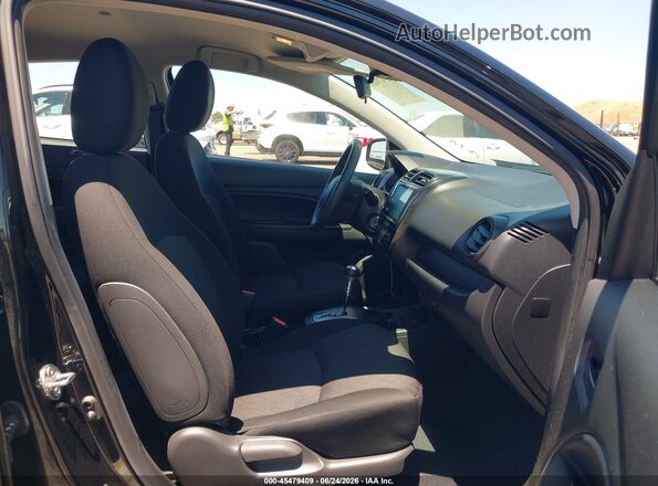 ML32AUHJ1NH006959 2022 MITSUBISHI MIRAGE Black Widok wnętrza z przodu