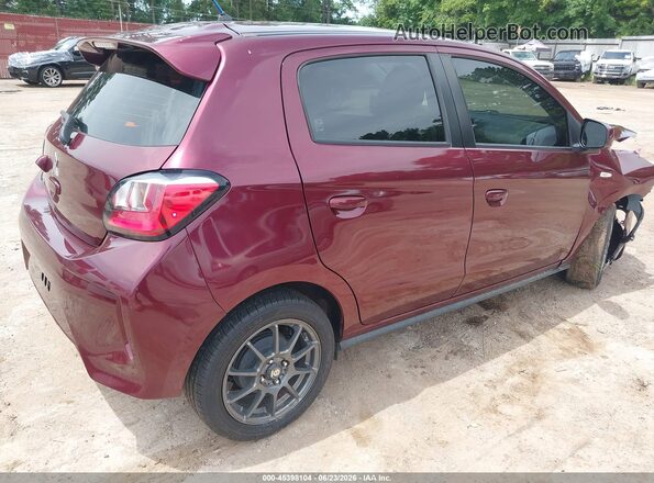 ML32AUHJ1PH001747 2023 MITSUBISHI MIRAGE Maroon უკანა მარჯვენა