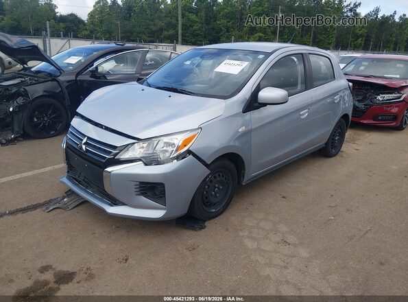 ML32AUHJ1PH004034 2023 MITSUBISHI MIRAGE Silver Vista tres cuartos delantera izquierda