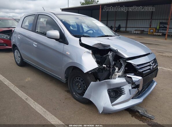 ML32AUHJ1PH004034 2023 MITSUBISHI MIRAGE Silver Vista frontal