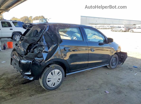 ML32AUHJ1RH019989 2024 MITSUBISHI MIRAGE Black Trasero derecho