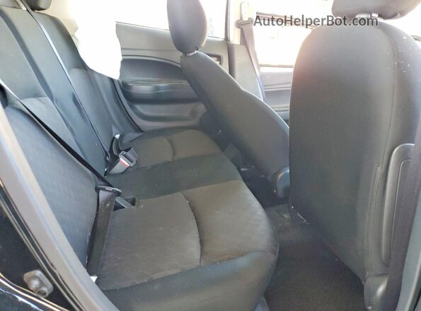 ML32AUHJ1RH019989 2024 MITSUBISHI MIRAGE Black Vista de los asientos traseros