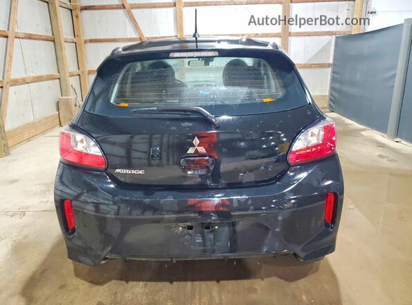 ML32AUHJ1RH025694 2024 MITSUBISHI MIRAGE Black Вид ззаду
