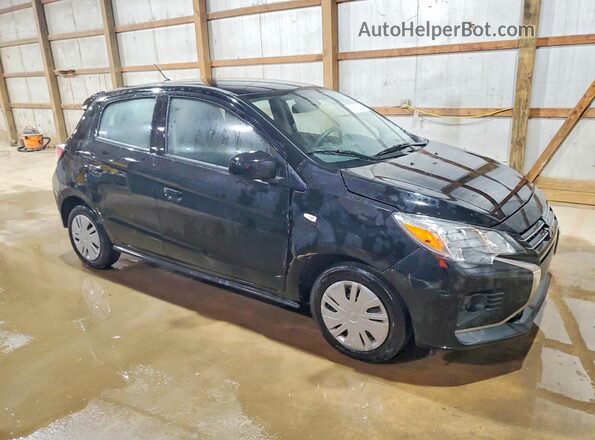 ML32AUHJ1RH025694 2024 MITSUBISHI MIRAGE Black Передня права чверть