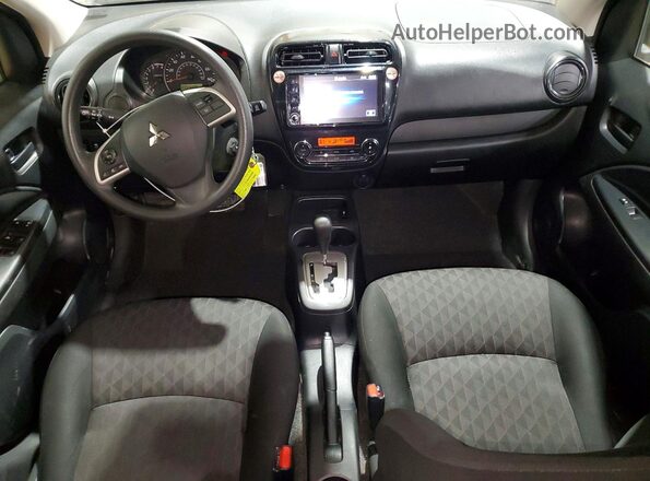 ML32AUHJ1RH025694 2024 MITSUBISHI MIRAGE Black Вид панелі приладів