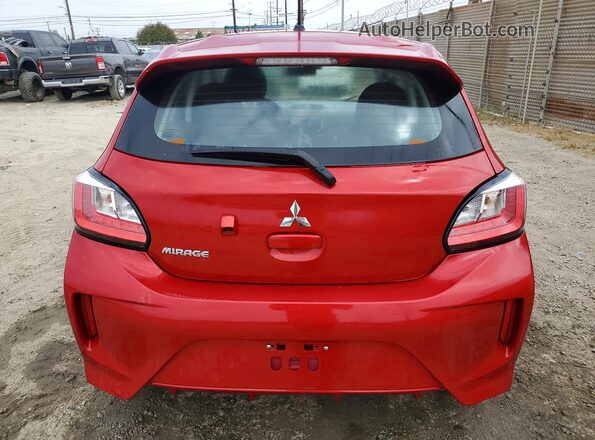ML32AUHJ2RH017782 2024 MITSUBISHI MIRAGE Красный Вид сзади