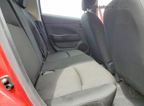 ML32AUHJ2RH017782 2024 MITSUBISHI MIRAGE Красный Вид задней части салона
