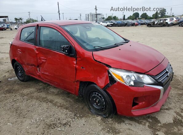 ML32AUHJ2RH017782 2024 MITSUBISHI MIRAGE Красный Передняя правая четверть