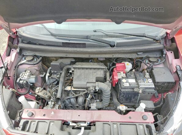 ML32AUHJ2RH017782 2024 MITSUBISHI MIRAGE Красный Вид подкапотного пространства