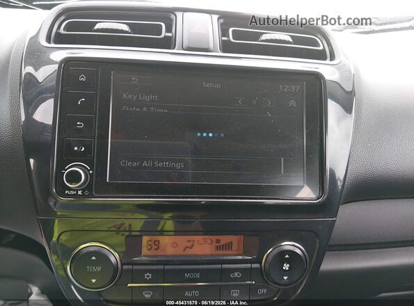 ML32AUHJ2RH033061 2024 MITSUBISHI MIRAGE Black 