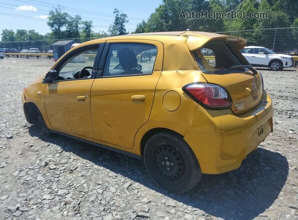 ML32AUHJ3MH002619 2021 MITSUBISHI MIRAGE Gold უკანა მარცხენა