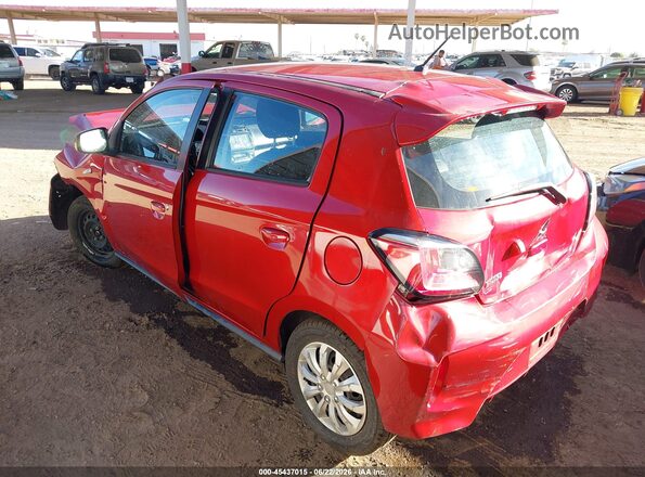 ML32AUHJ3MH013023 2021 MITSUBISHI MIRAGE Red Задня ліва чверть