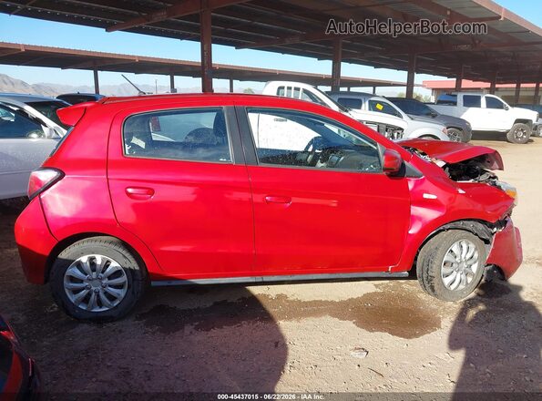 ML32AUHJ3MH013023 2021 MITSUBISHI MIRAGE Red Вид задньої частини салону