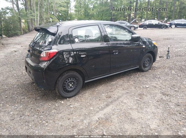 ML32AUHJ3PH000566 2023 MITSUBISHI MIRAGE Black Հետևի աջ