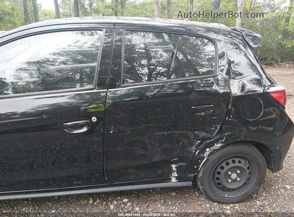 ML32AUHJ3PH000566 2023 MITSUBISHI MIRAGE Black Դիմացի տեսք