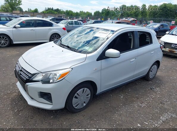 ML32AUHJ3PH004584 2023 MITSUBISHI MIRAGE White Vista tres cuartos delantera izquierda