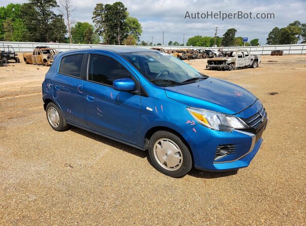 ML32AUHJ3RH008945 2024 MITSUBISHI MIRAGE Blue წინა მარჯვენა
