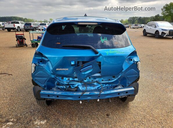 ML32AUHJ3RH008945 2024 MITSUBISHI MIRAGE Blue უკანა ხედი