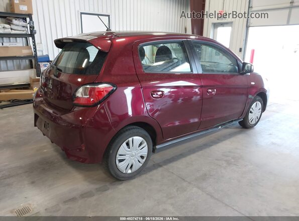 ML32AUHJ3RH021419 2024 MITSUBISHI MIRAGE Бордовый 