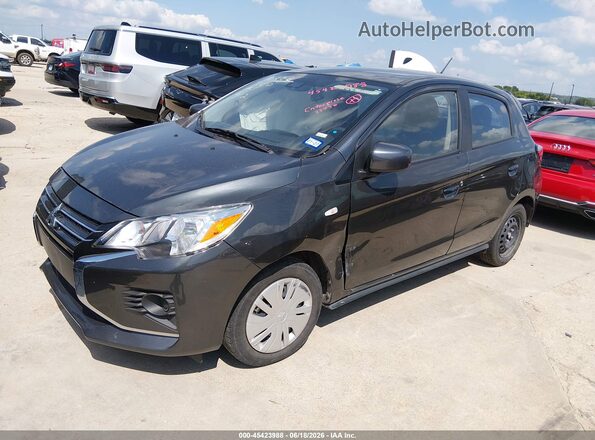 ML32AUHJ3RH033053 2024 MITSUBISHI MIRAGE Black Front left