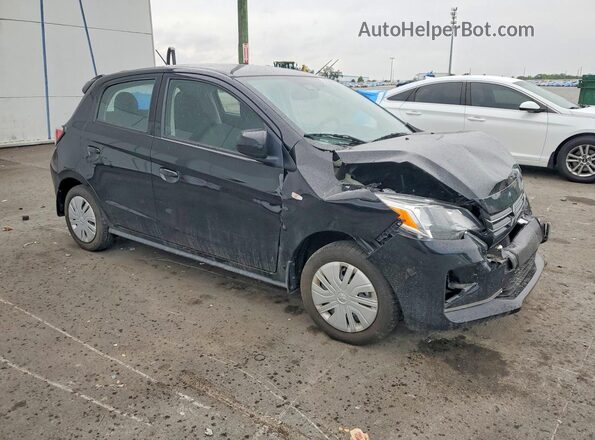 ML32AUHJ3RH035160 2024 MITSUBISHI MIRAGE Black Front right