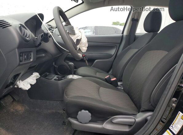 ML32AUHJ3RH035160 2024 MITSUBISHI MIRAGE Black Front interior view