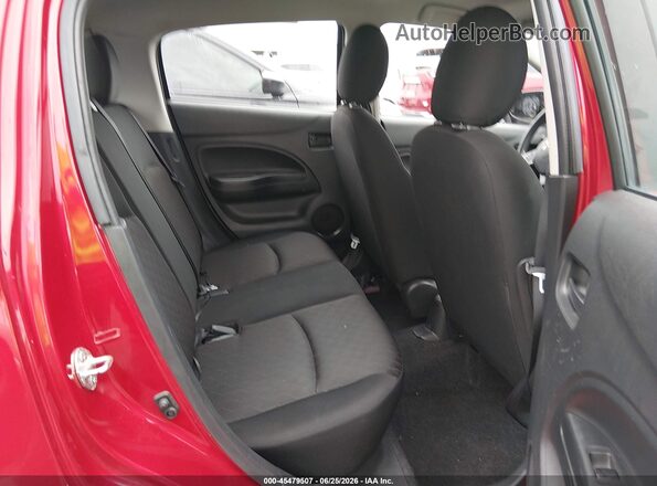 ML32AUHJ4MH005965 2021 MITSUBISHI MIRAGE Red VIN კოდის სტიკერის ხედი