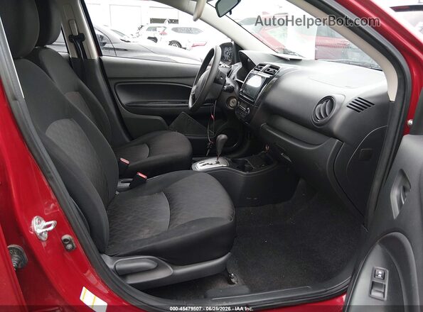 ML32AUHJ4MH005965 2021 MITSUBISHI MIRAGE Red წინა სალონის ხედი