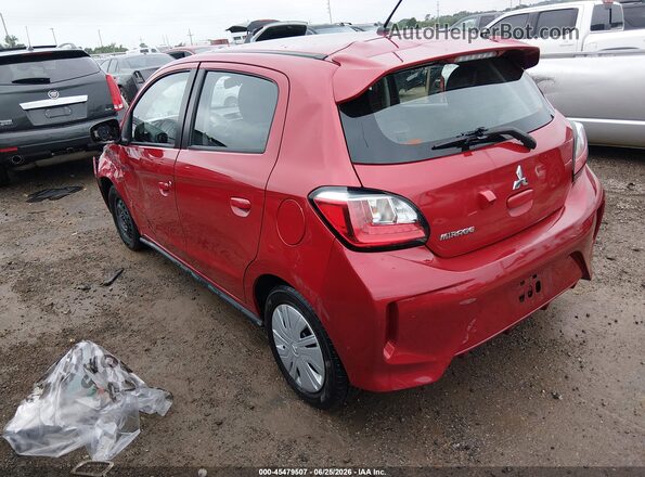 ML32AUHJ4MH005965 2021 MITSUBISHI MIRAGE Red უკანა მარცხენა
