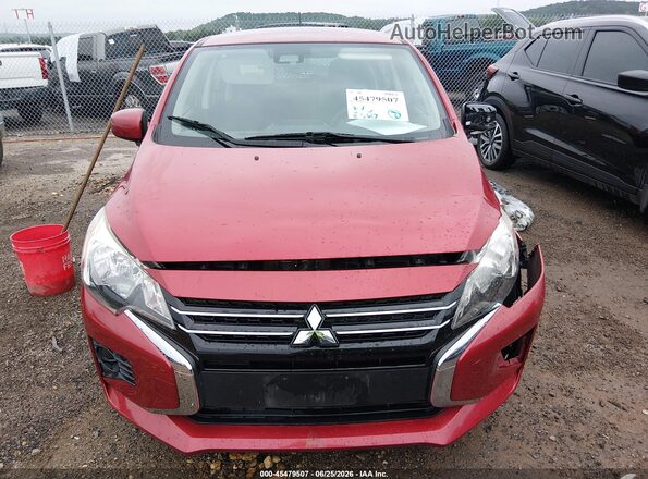 ML32AUHJ4MH005965 2021 MITSUBISHI MIRAGE Red უკანა სალონის ხედი