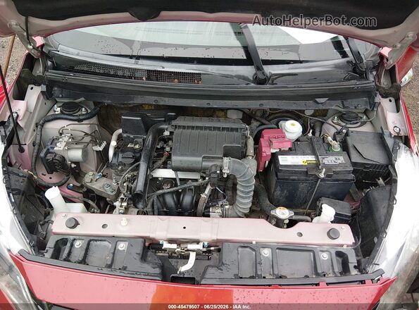 ML32AUHJ4MH005965 2021 MITSUBISHI MIRAGE Red უკანა ხედი