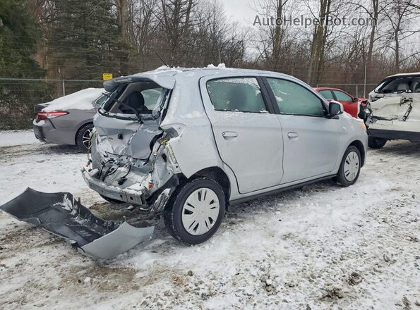 ML32AUHJ4NH002596 2022 MITSUBISHI MIRAGE Серебряный Задняя правая четверть