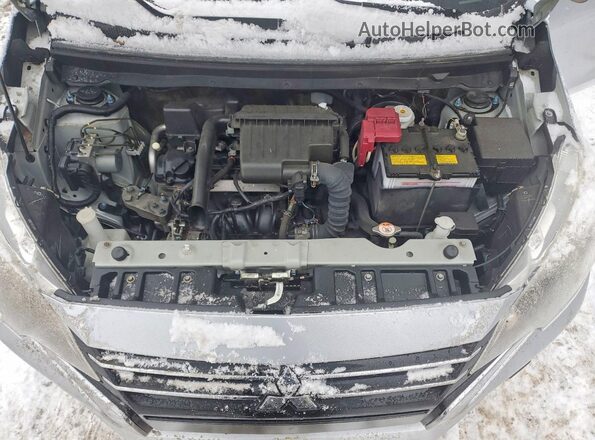 ML32AUHJ4NH002596 2022 MITSUBISHI MIRAGE Серебряный Вид задней части салона