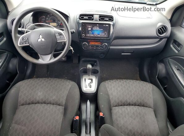 ML32AUHJ4NH002596 2022 MITSUBISHI MIRAGE Серебряный Вид панели приборов