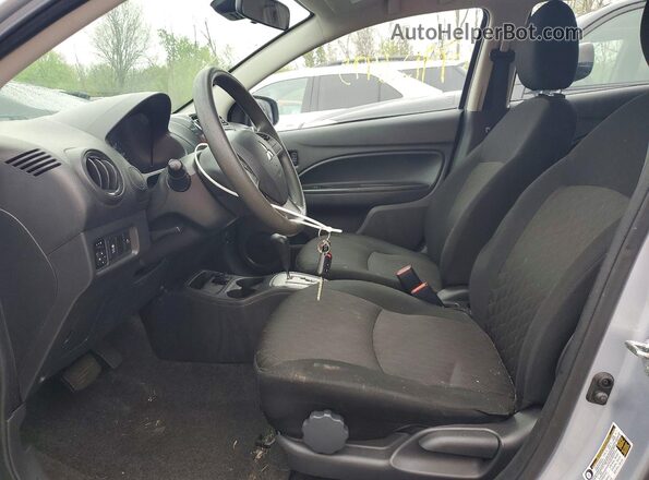 ML32AUHJ4NH002596 2022 MITSUBISHI MIRAGE Серебряный Вид салона спереди